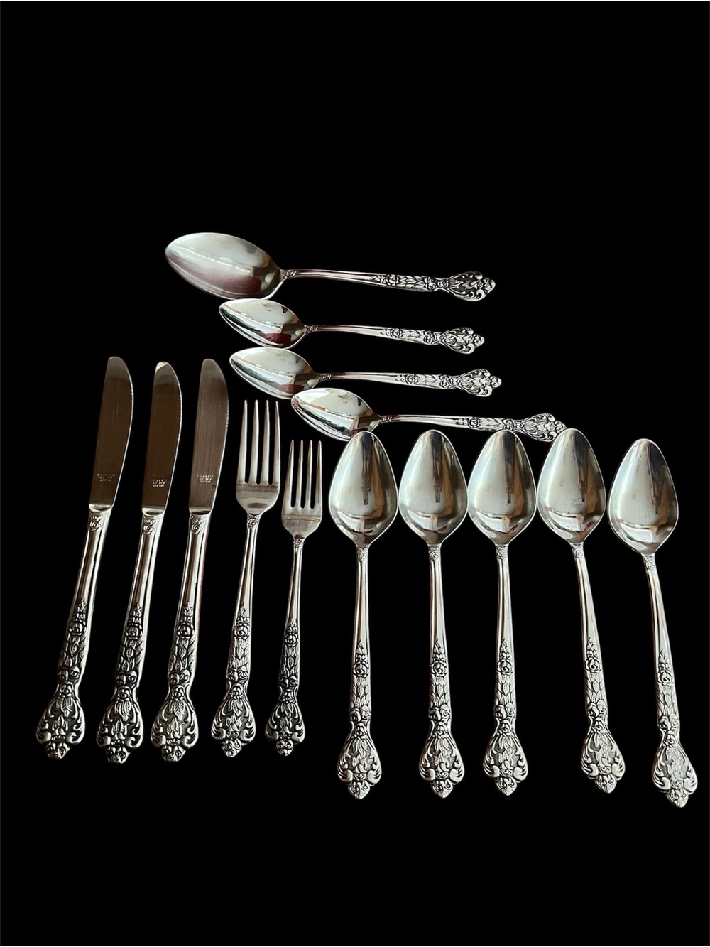 Vintage Versailles MSI Japan Stainless Steel 14 Piece Replacement Lot
